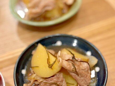 塩昆布が決めての美味しすぎる簡単!肉じゃが♡